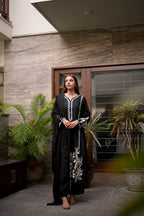 Zar-e-Resham | Premium Embroidered Silk 3-Piece Suit
